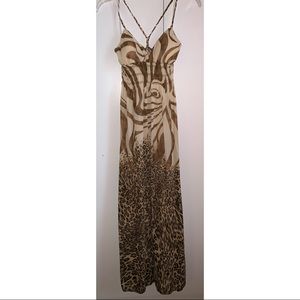 Cheetah Pattern Dress